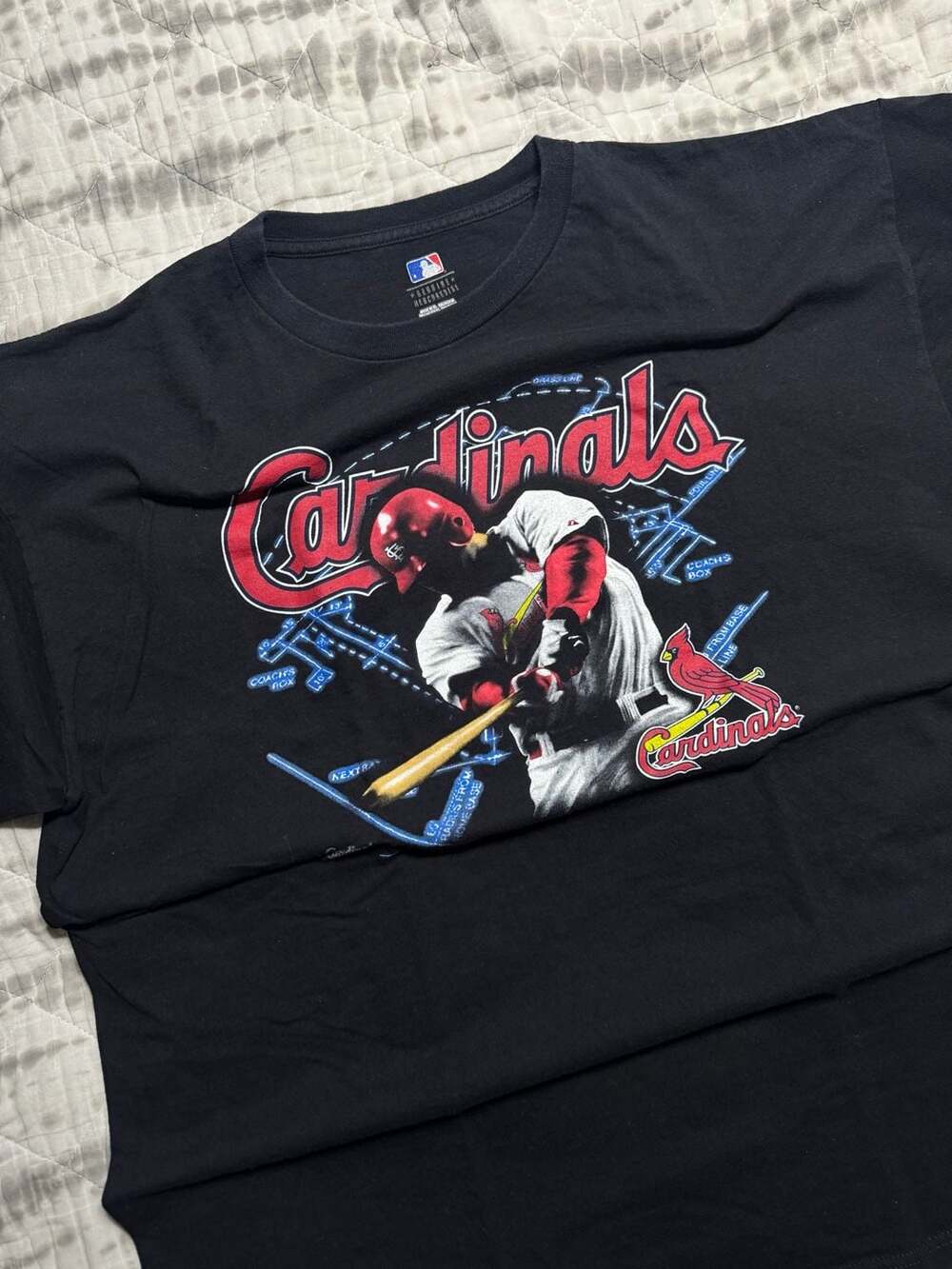 MLB Genuine Merchandise St. Louis Cardinals T-Shirt Size XL Black